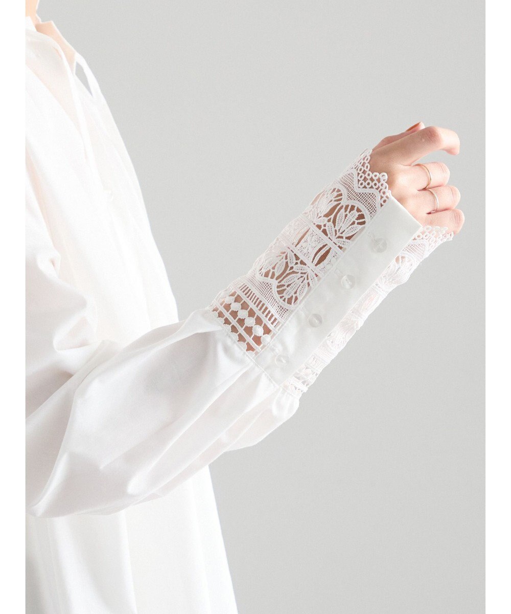 Te chichi レースカフスブラウス 