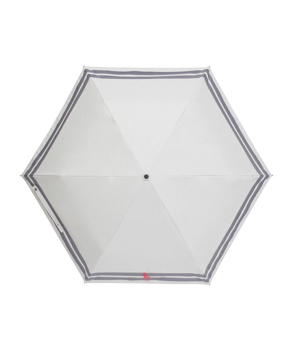 MOONBAT POLO RALPH LAUREN（ポロ ラルフローレン） 晴雨兼用日傘 ボーダー 遮光率100% 遮熱 UV 晴雨兼用 