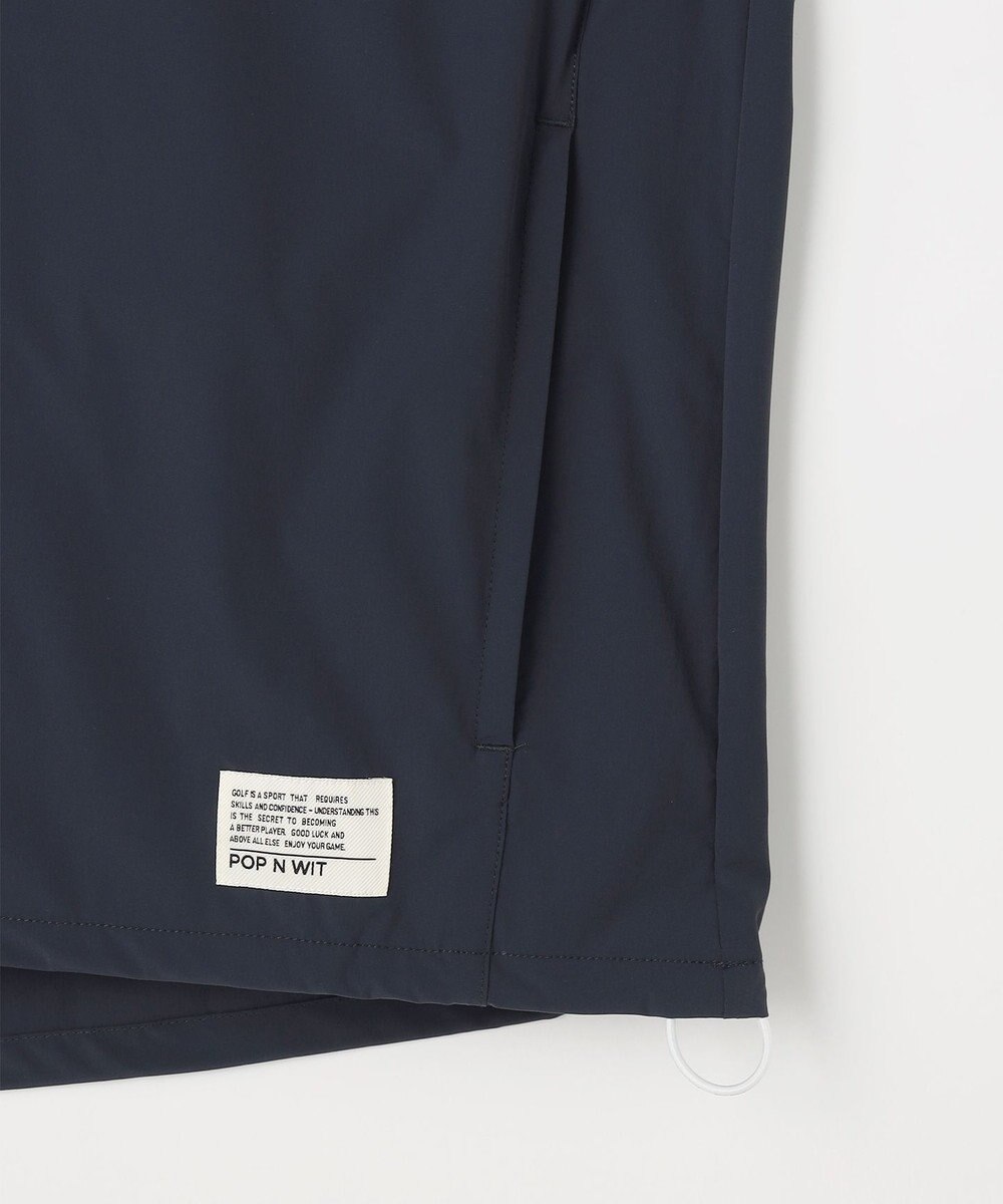 PW CIRCULUS 【撥水加工 / 小さくまとまる】【UNISEX】オーバーサイズ パッカブルベスト ゴルフウェア メンズ レディース 