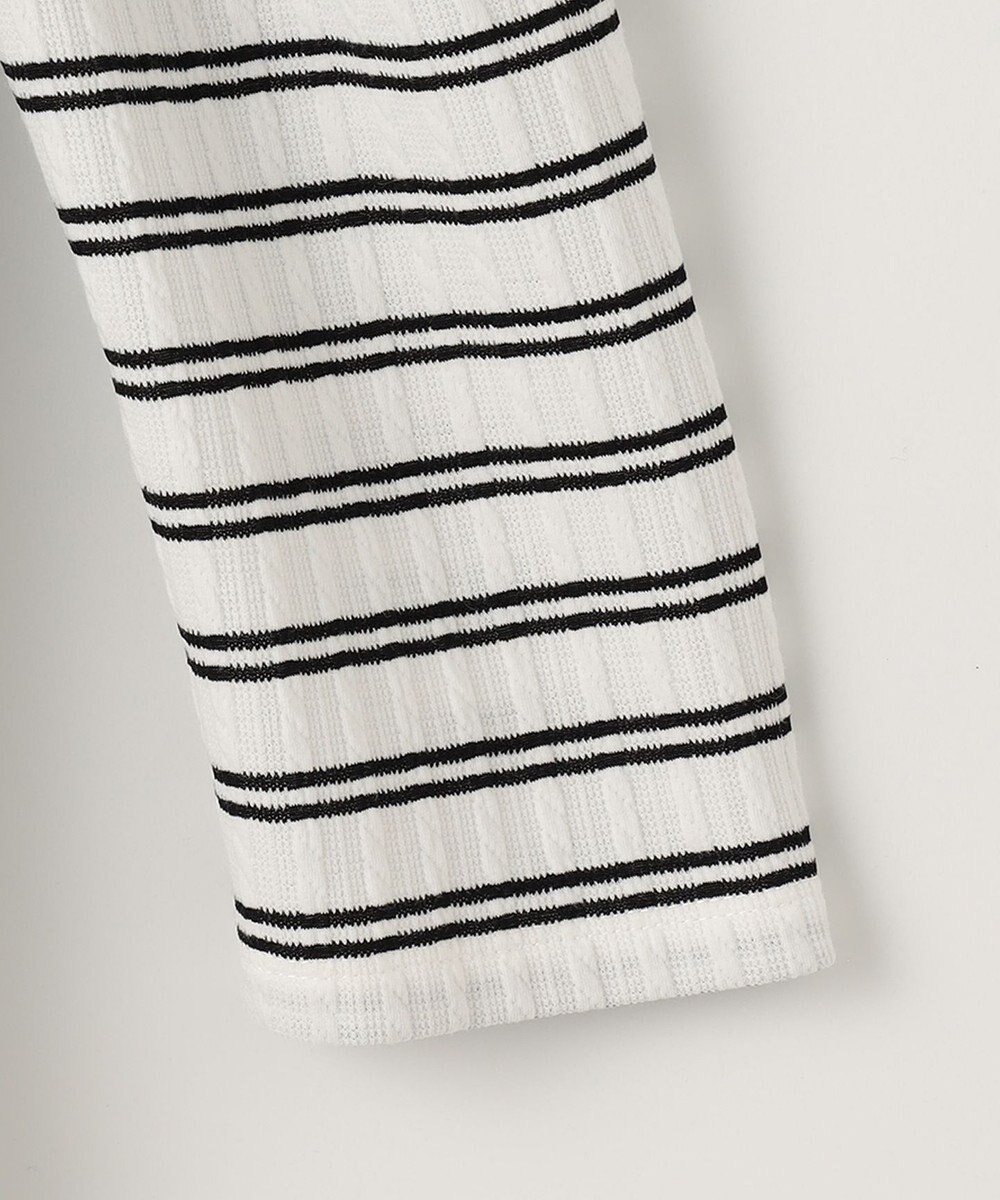 ANY SIS 【洗える】ミニケーブルジャカード プルオーバー 