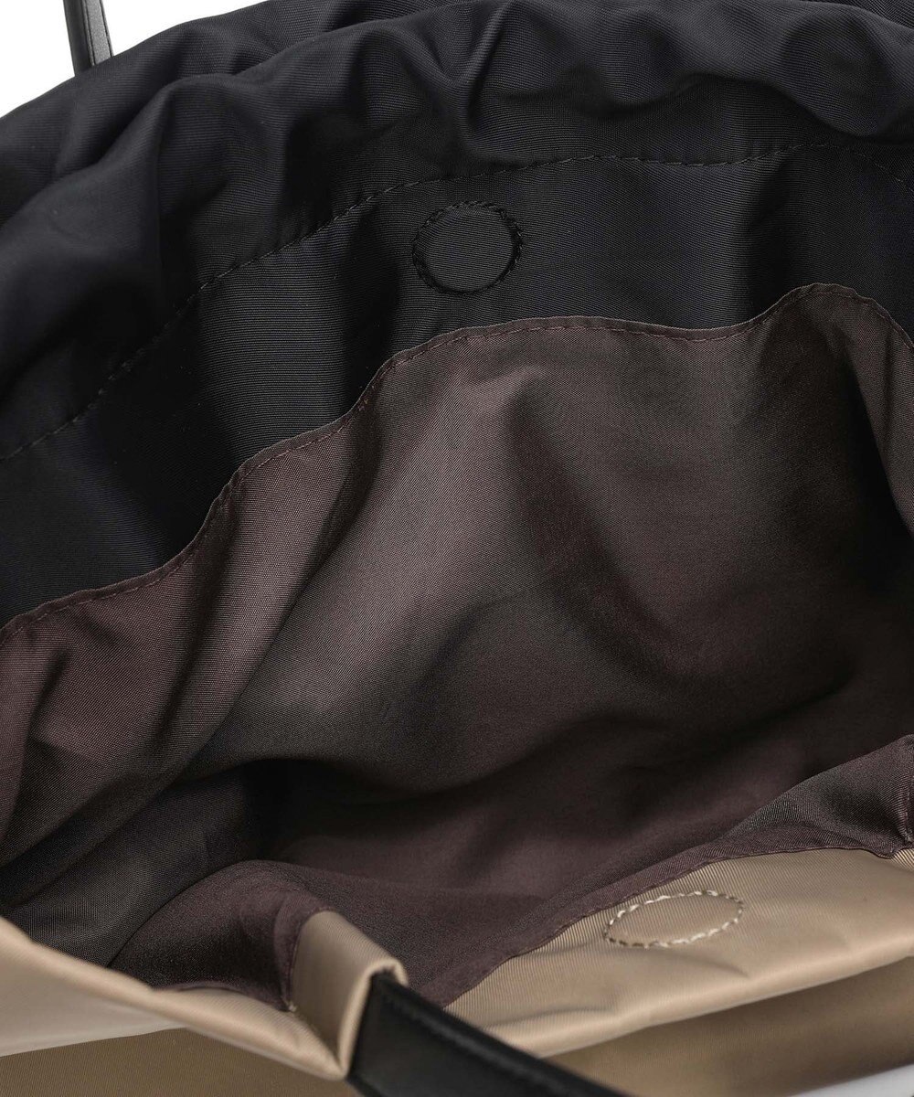 style code 【PADMA/パドマ】カードケース付　ナイロン巾着トートバッグ 