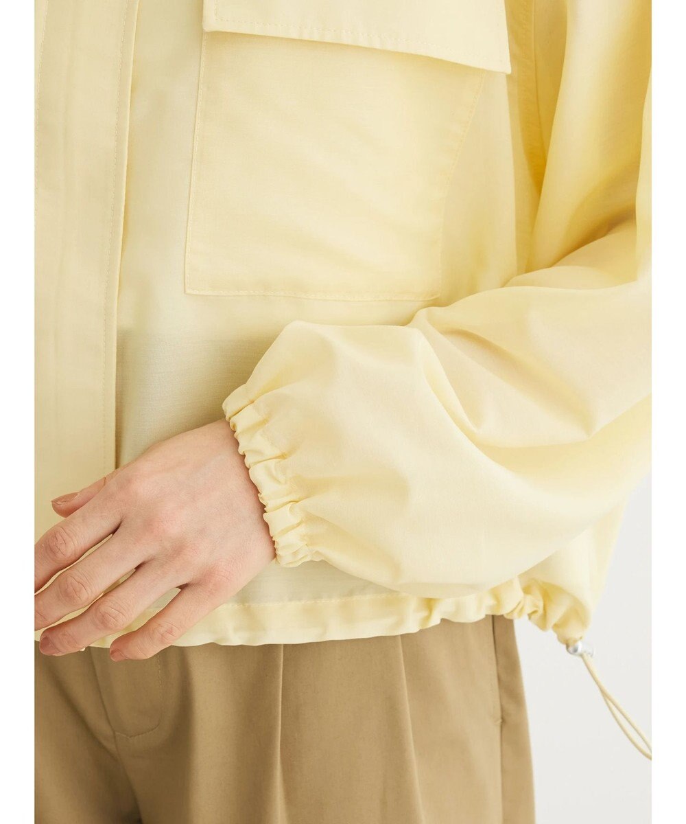 Green Parks シアーショート丈ブルゾン 