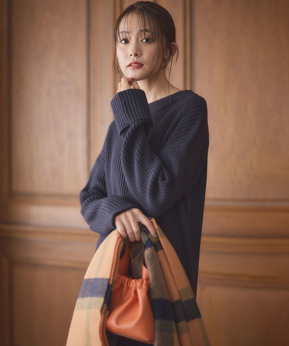 組曲 バルキーニット ワンピース 