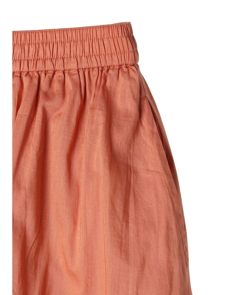 earth music&ecology コットンボイルランダム切替フレアスカート 