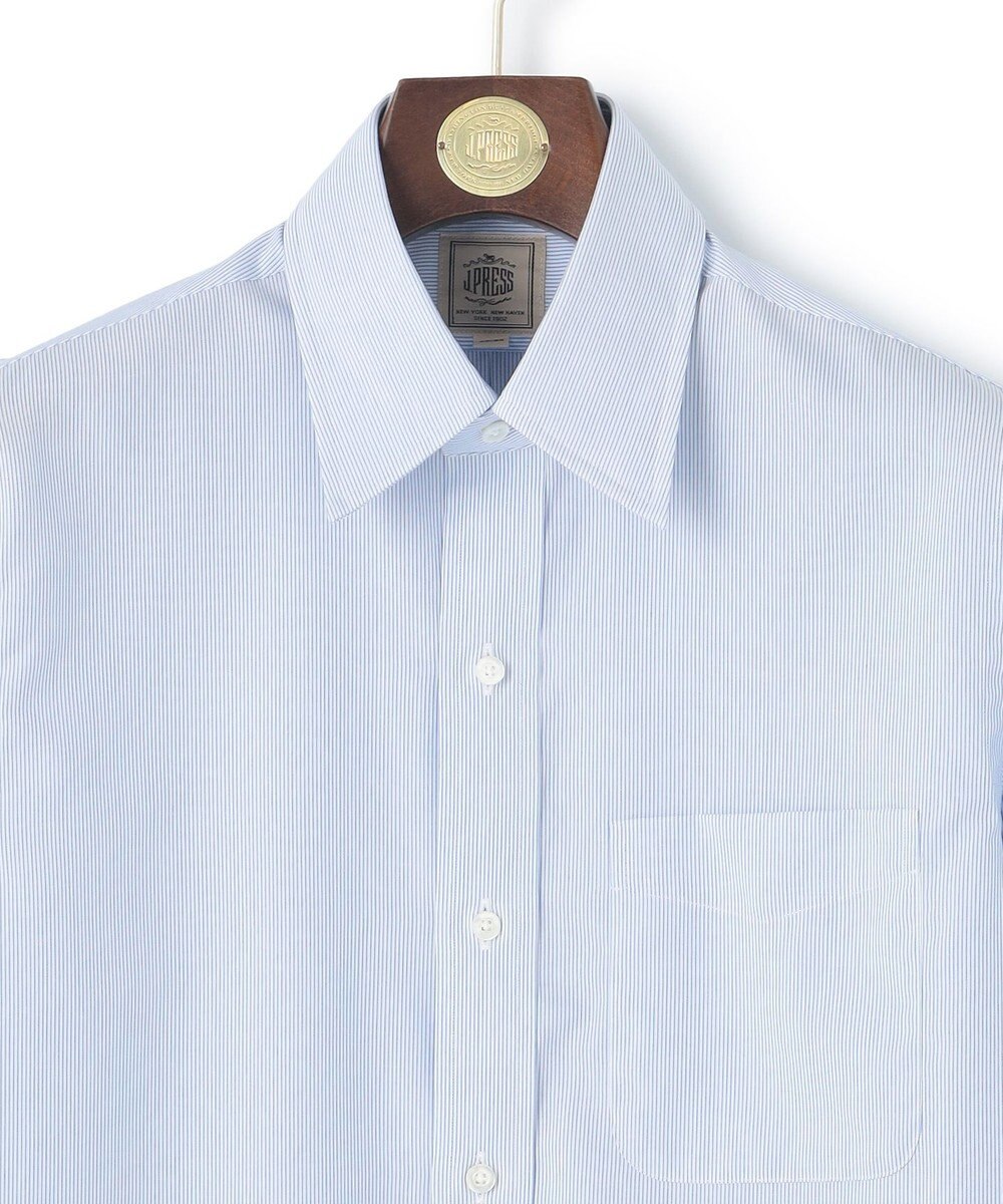 J.PRESS MEN 【Single Needle Tailoring / 形態安定】ブロードストライプ シャツ /レギュラー 