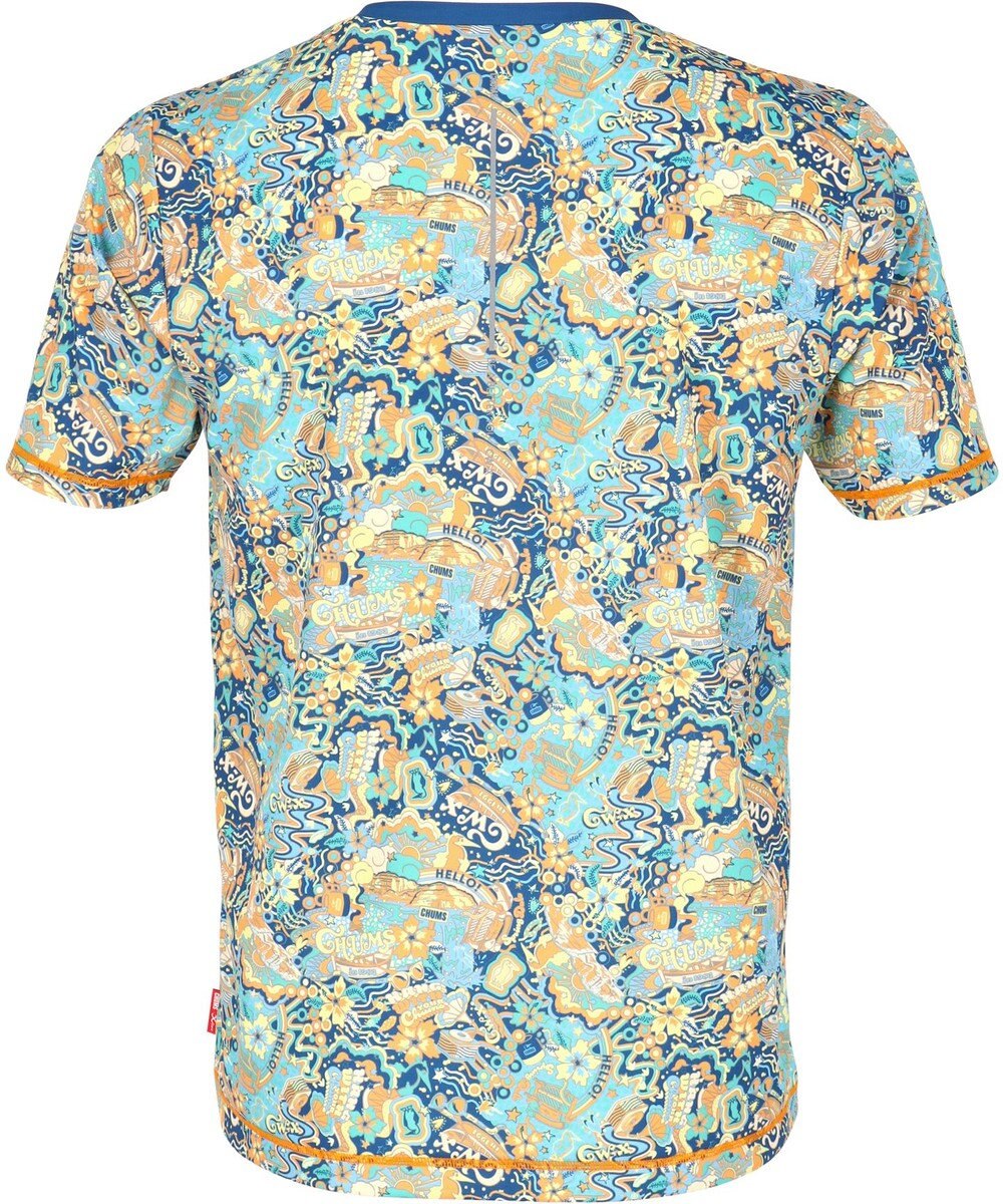 CW-X 【MEN】 CW-X 【CHUMS (チャムス)コラボ】 メンズトップス 薄軽ランニングシャツ 吸汗速乾(本体) UVカット率90％以上(本体) 3分袖 半袖 メンズ LNO510 /ワコール 