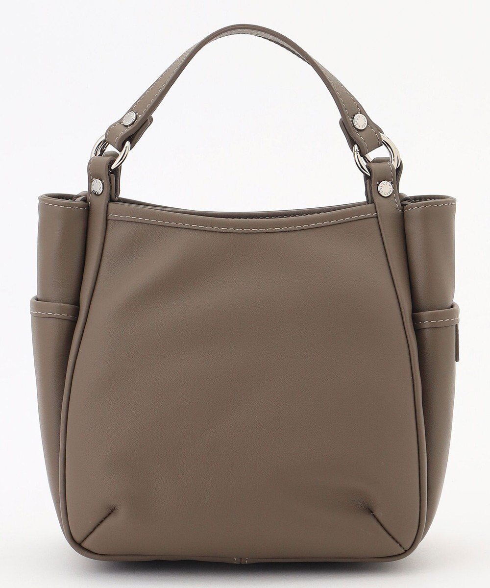 Y'SACCS カウレザー スクエア2wayミニトート 