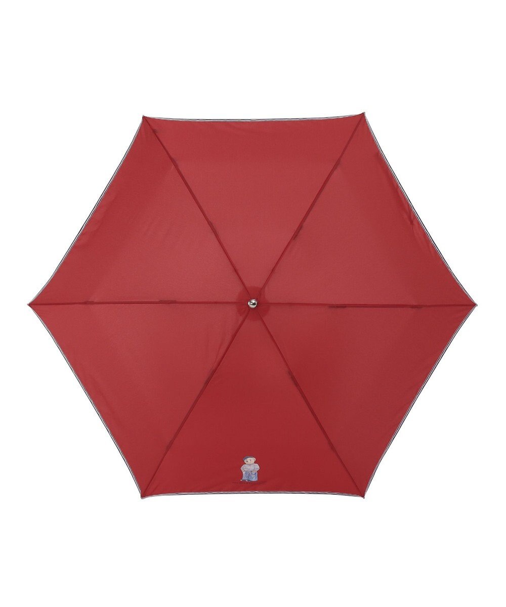 MOONBAT POLO RALPH LAUREN 折りたたみ傘 無地×フレンチベア 軽量 