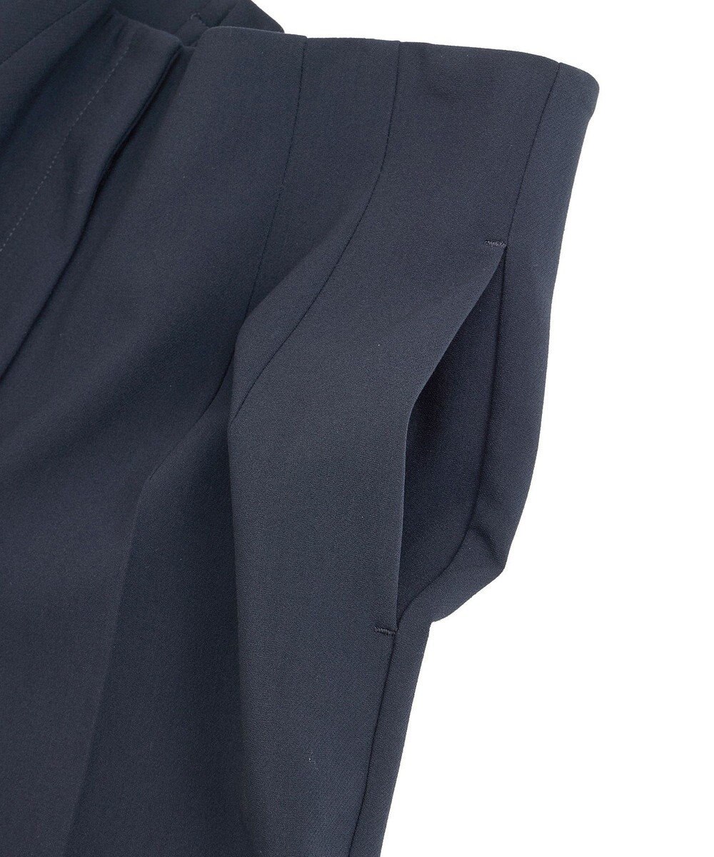 YECCA VECCA スタイルアップテーパードパンツ 