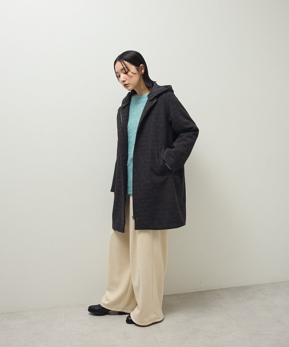 Green Parks ２ｗａｙフード取り外しＡラインコート 