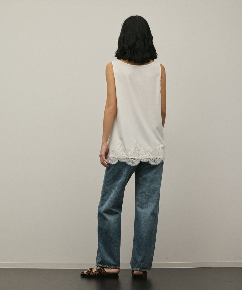 GRACE CONTINENTAL ヘムレースカットトップ 