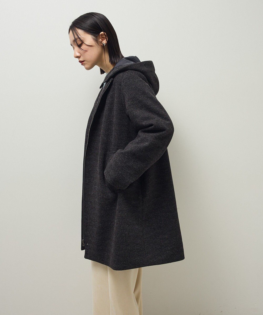 Green Parks ２ｗａｙフード取り外しＡラインコート 