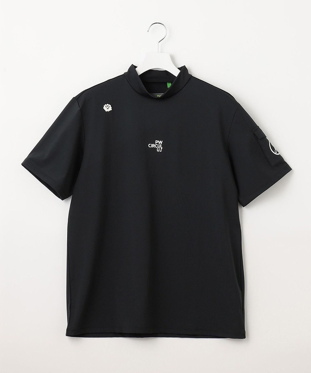 PW CIRCULUS 【MEN】【ストレッチ】ポケット モックネック シャツ 