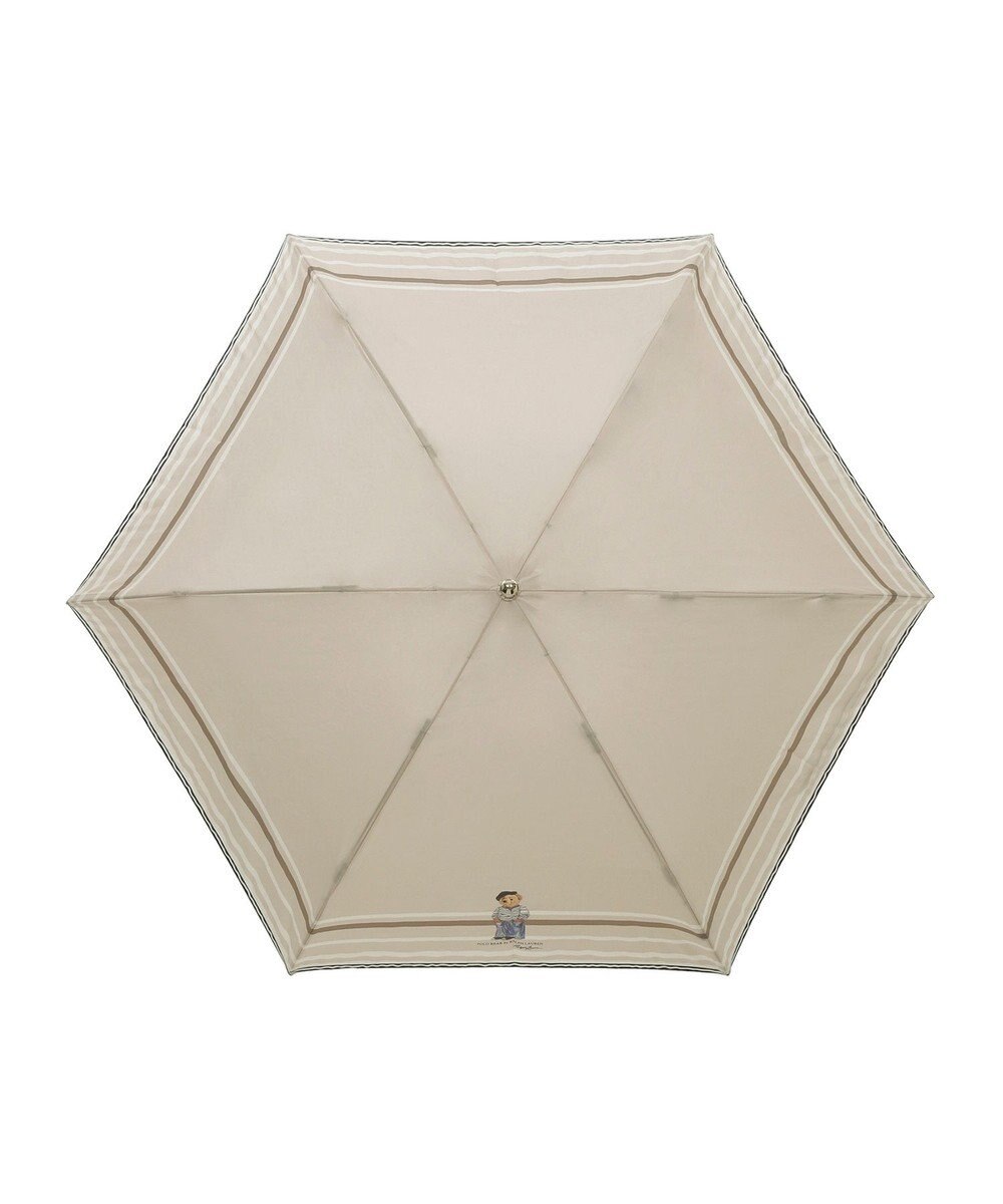 MOONBAT 【大きめ/軽量】POLO RALPH LAUREN （ポロ ラルフローレン）折りたたみ傘 FRENCH BEAR 55cm 