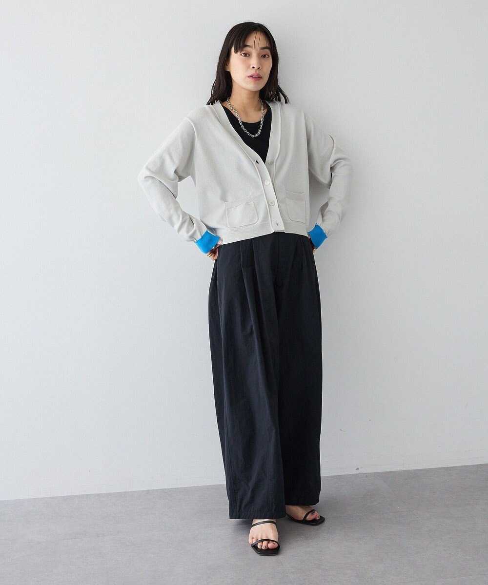 CRAFT STANDARD BOUTIQUE コットンナイロンカーブパンツ 