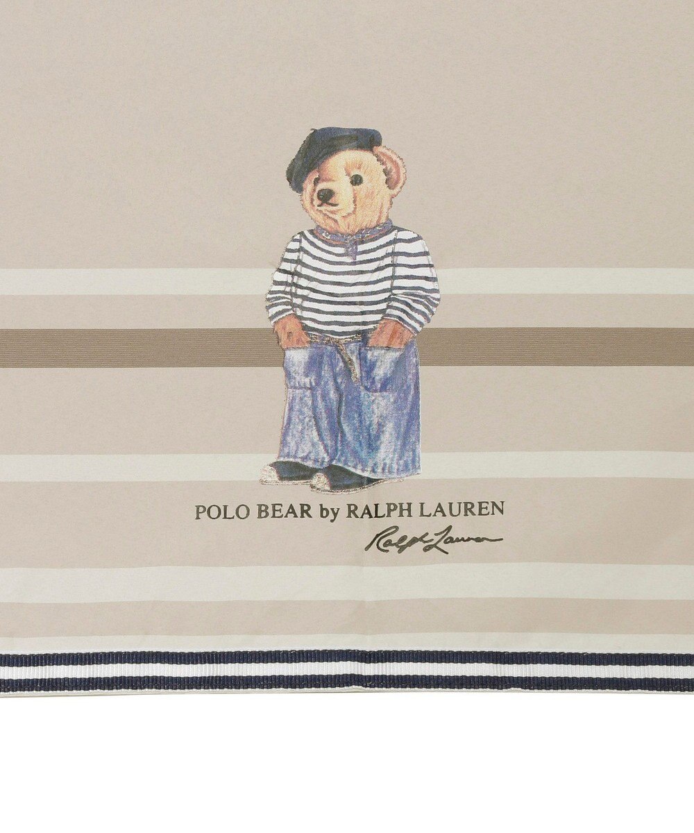 MOONBAT 【大きめ/軽量】POLO RALPH LAUREN （ポロ ラルフローレン）折りたたみ傘 FRENCH BEAR 55cm 