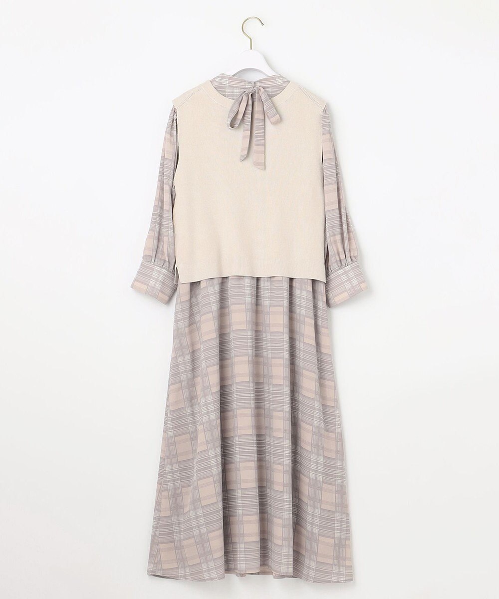 ANY SIS 【2SET】ニットジレワンピース セット 