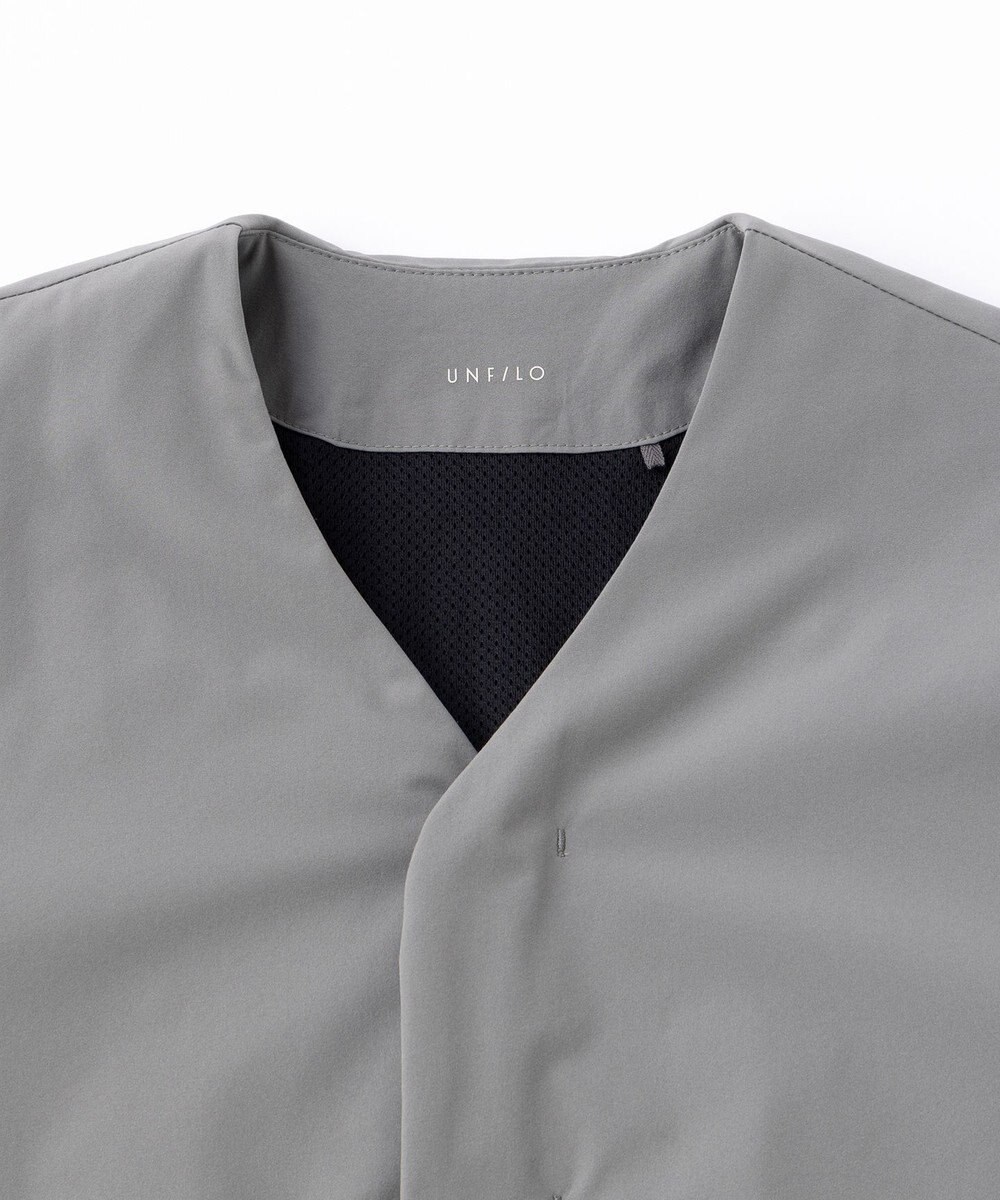 UNFILO MENS 【男女兼用】FINE MOVE+ ノーカラージャケット [23年秋冬商品] 