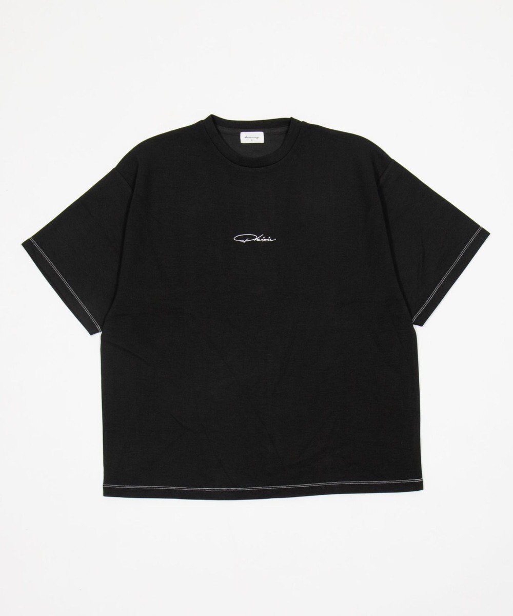 WEGO 【機能T/ユニセックス着用ITEM】カラーステッチワンポイントT（SS） 