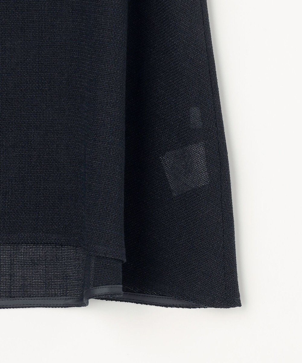 組曲 S 【先行予約】【WEB限定】メランジレノクロス 裾フレアブラウス 