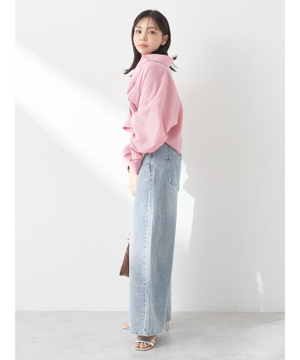 earth music&ecology ビッグポケットショートシャツ 