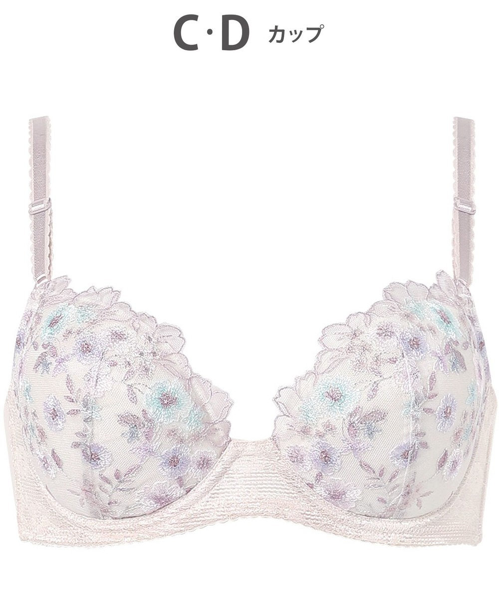 Wing ブラジャー バストとカップのすきまにフィット 自然にボリュームメイク ソフトなつけごこち 【スキマフィットブラ】 ブラ KB2367 ウイング／ワコール 