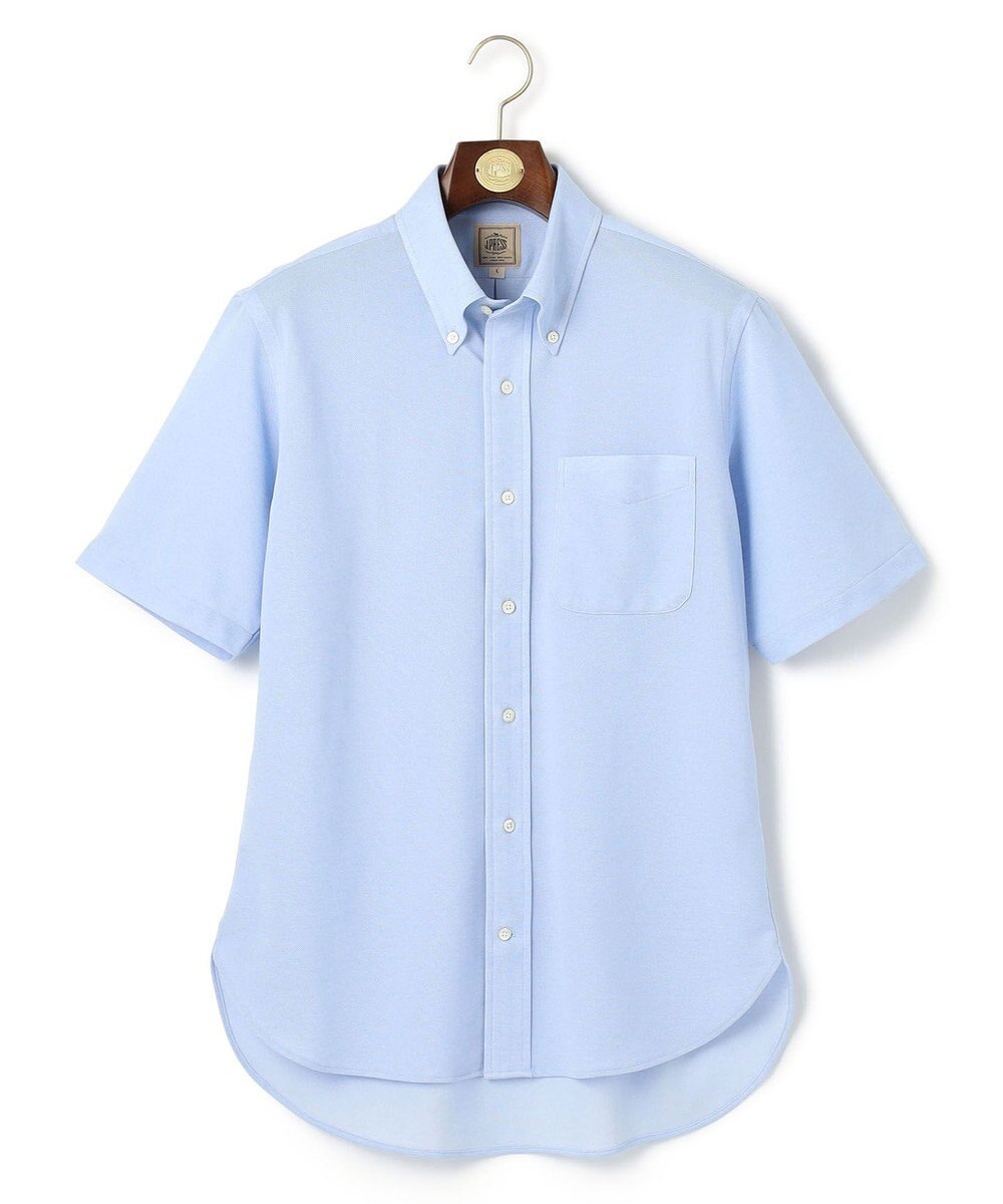 J.PRESS MEN 【夏に嬉しい高機能】カノコインレイパッチポケット シャツ/B.D. 