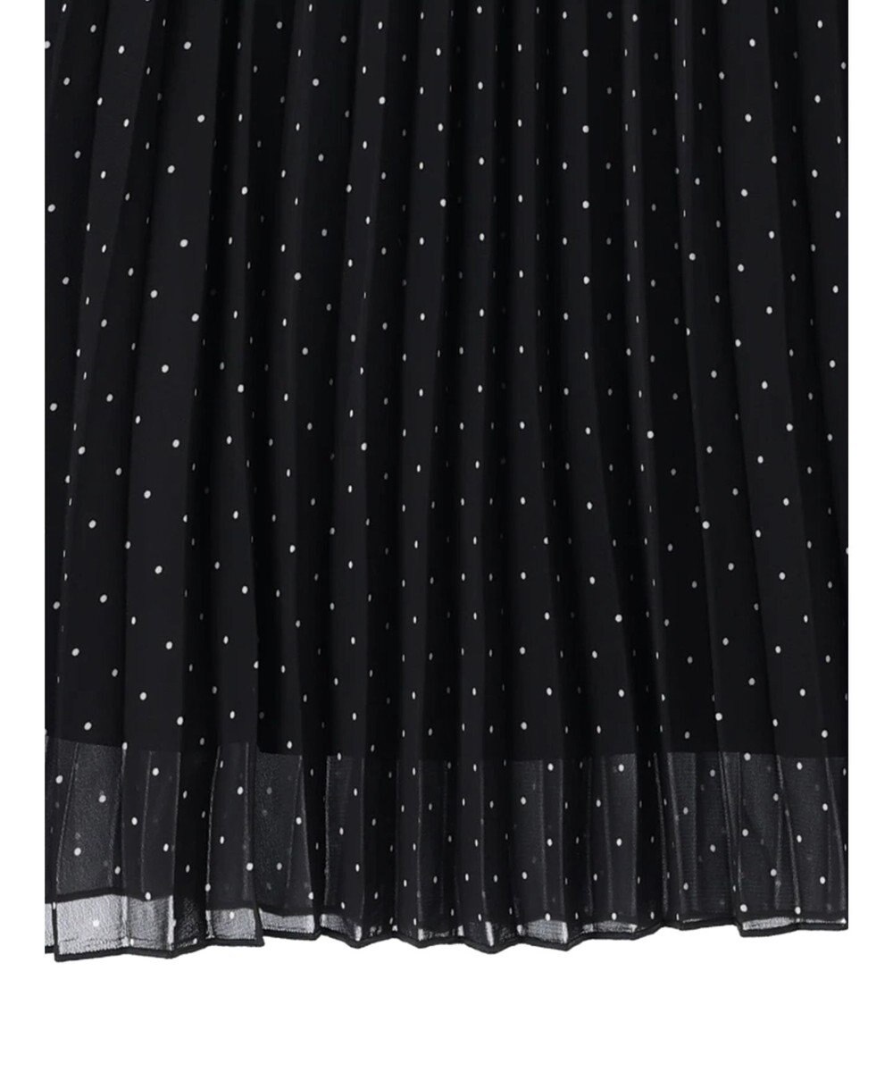 earth music&ecology すきな丈シフォンプリーツスカート 