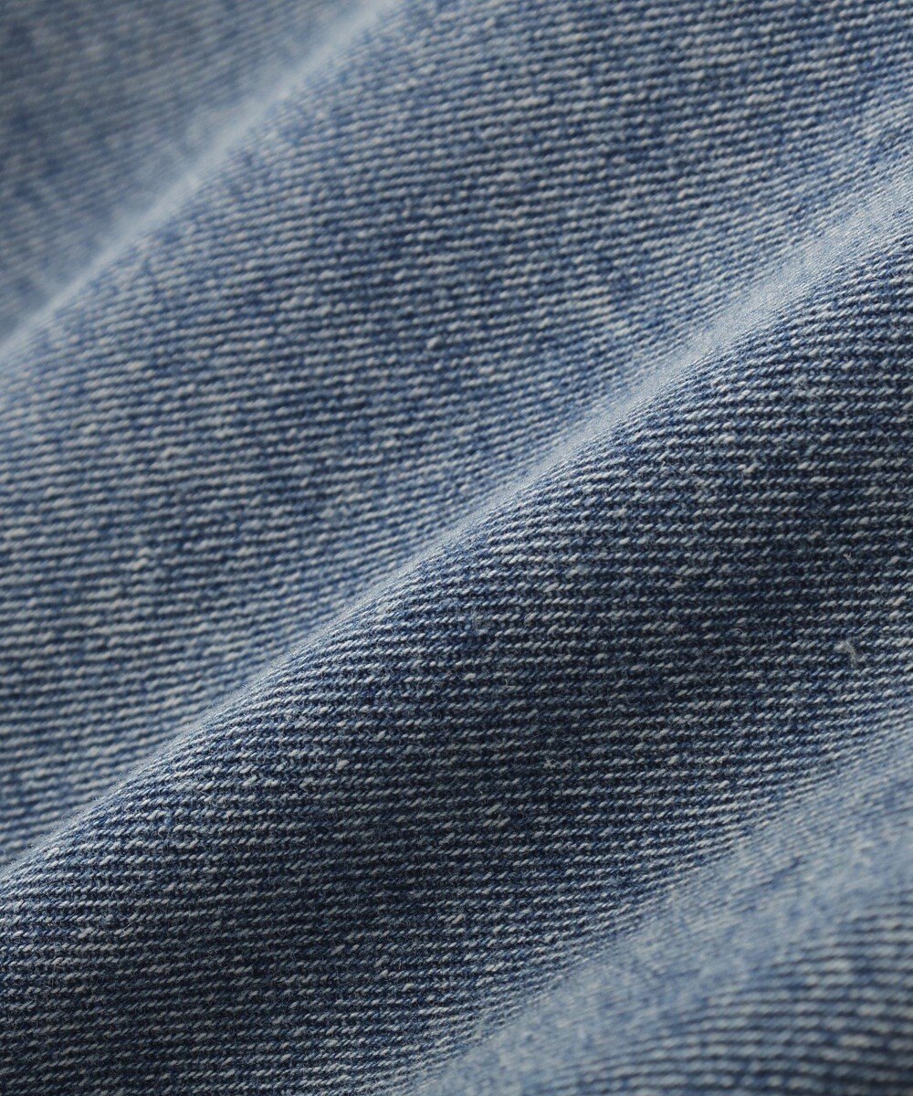 Green Parks デニムペプラムジレ 