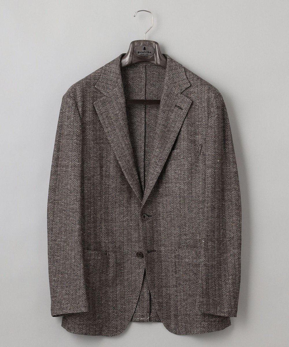 GOTAIRIKU 【宮田毛織】リネンジャージー カーディガンジャケット 
