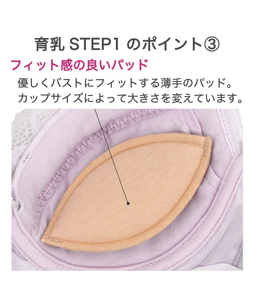 BRADELIS New York 【BRADELIS New York / 育乳補整ブラ・STEP1 集める】ジャスミンステップ1ブラ24A2 