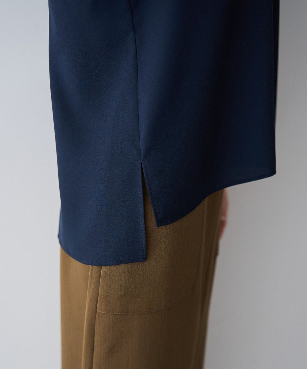 YECCA VECCA 2wayストライプリボンブラウス 