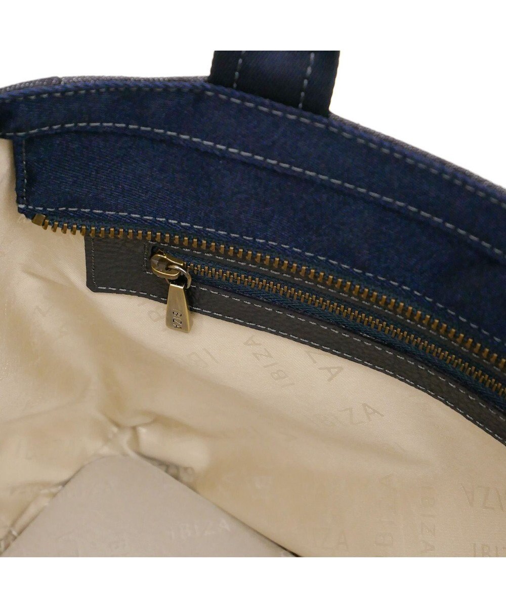 IBIZA アスール　ロゴデニム　2WAYバッグ 