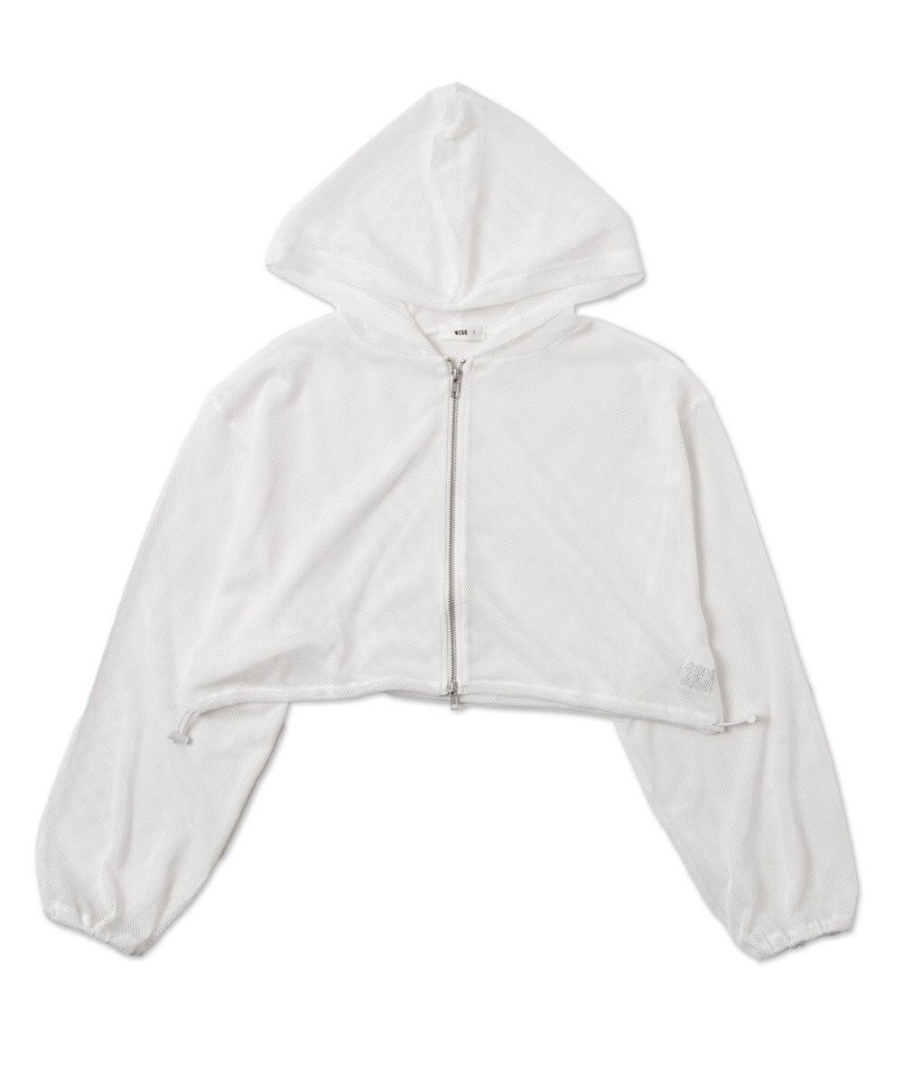 WEGO ダブルジップメッシュパーカー 