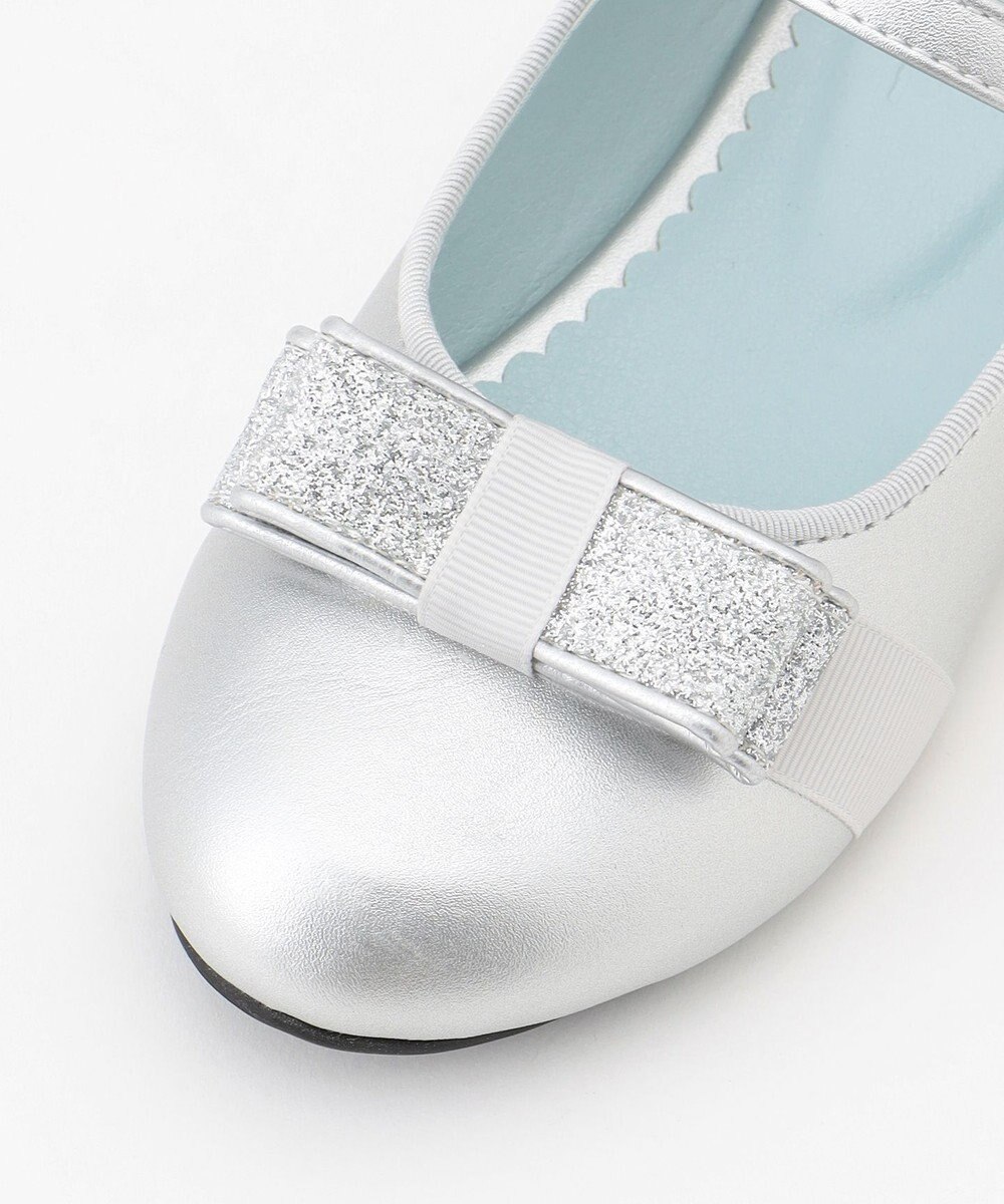 組曲 KIDS 【18-21㎝】かんたんストラップ バレエシューズ 