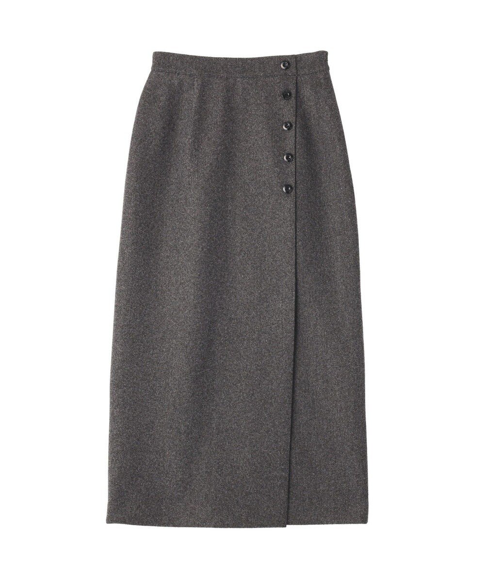 CRAFT STANDARD BOUTIQUE ラップ風Iラインスカート 