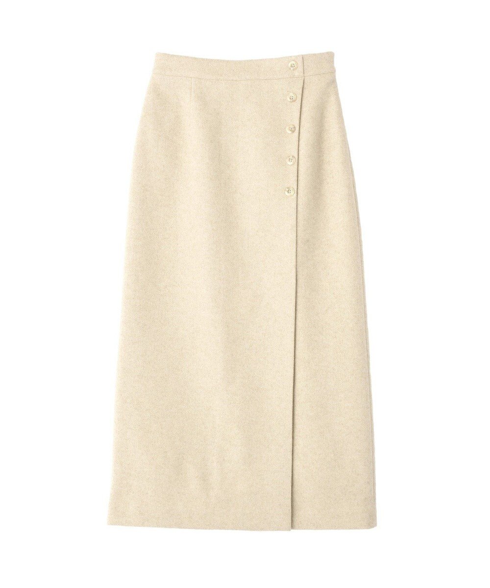 CRAFT STANDARD BOUTIQUE ラップ風Iラインスカート 