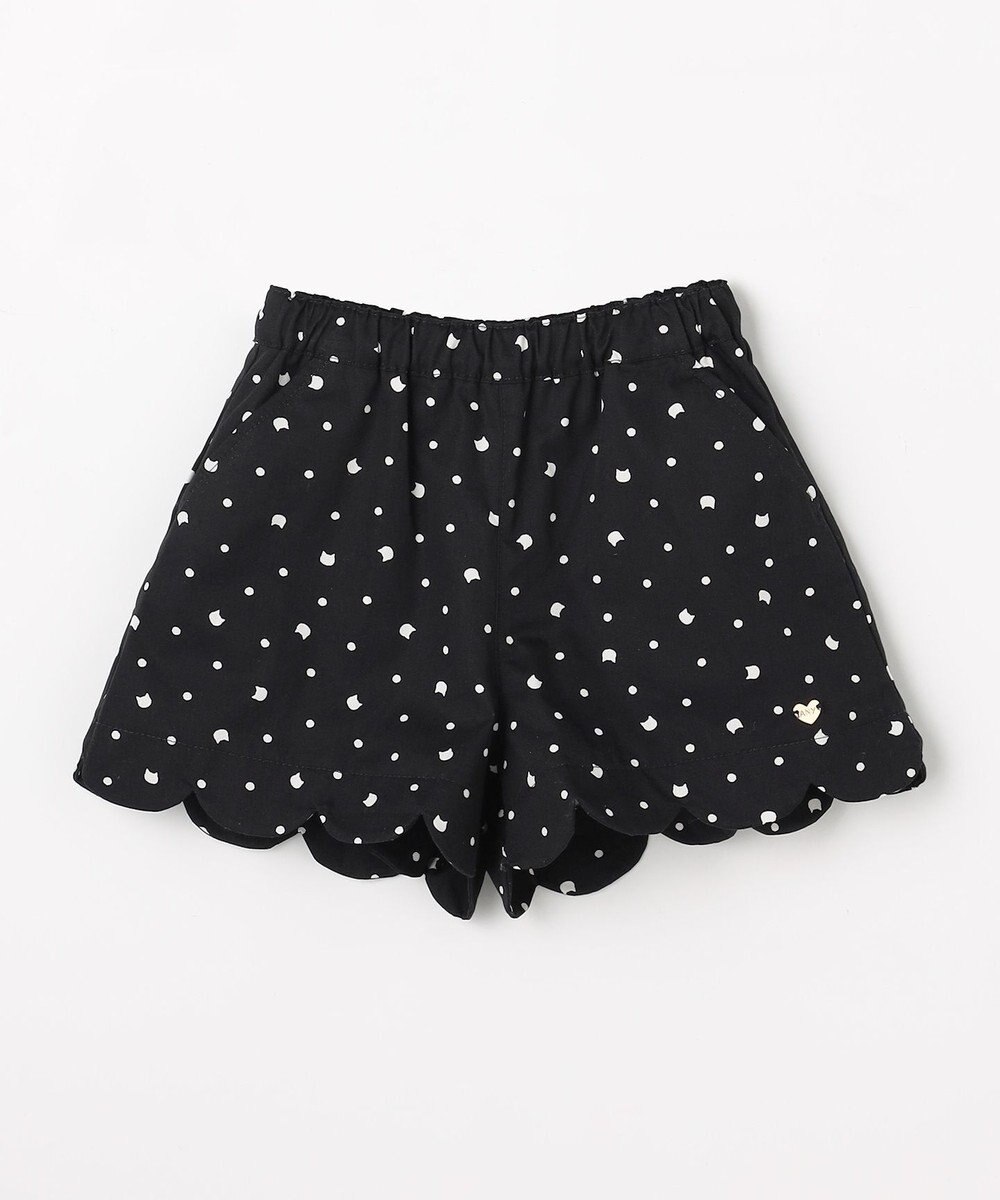 ANY KIDS 【洗濯機可能】スカラップショートパンツ 