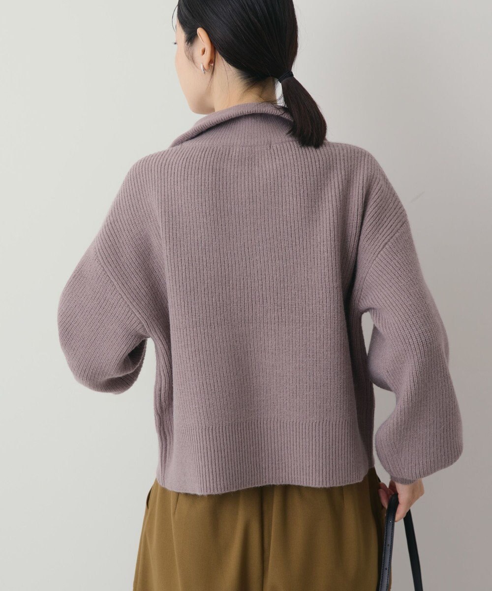 AMERICAN HOLIC ZIPハイネックカーディガン 