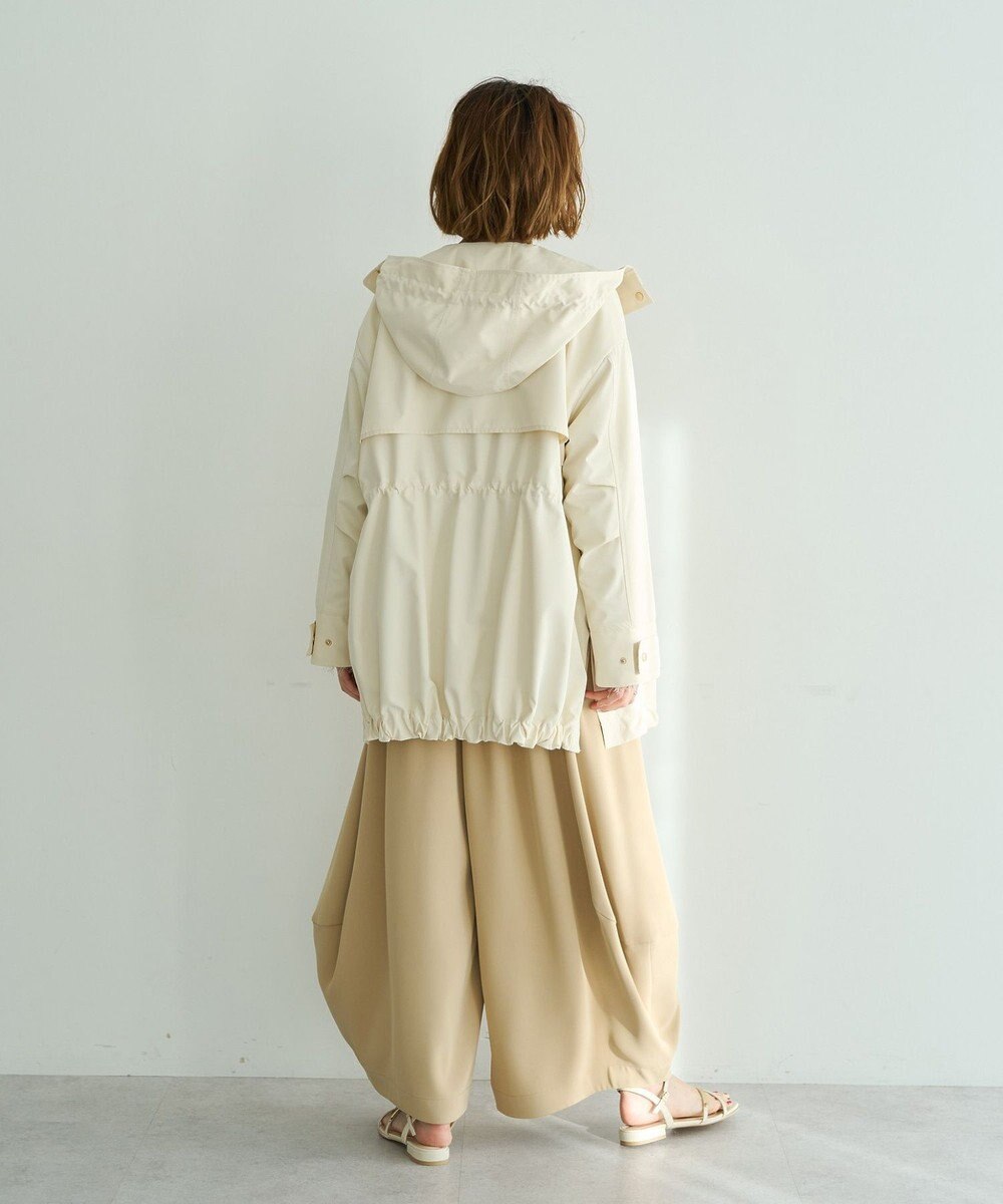 YECCA VECCA [撥水/花粉ガード]ミドル丈マウンテンパーカー 