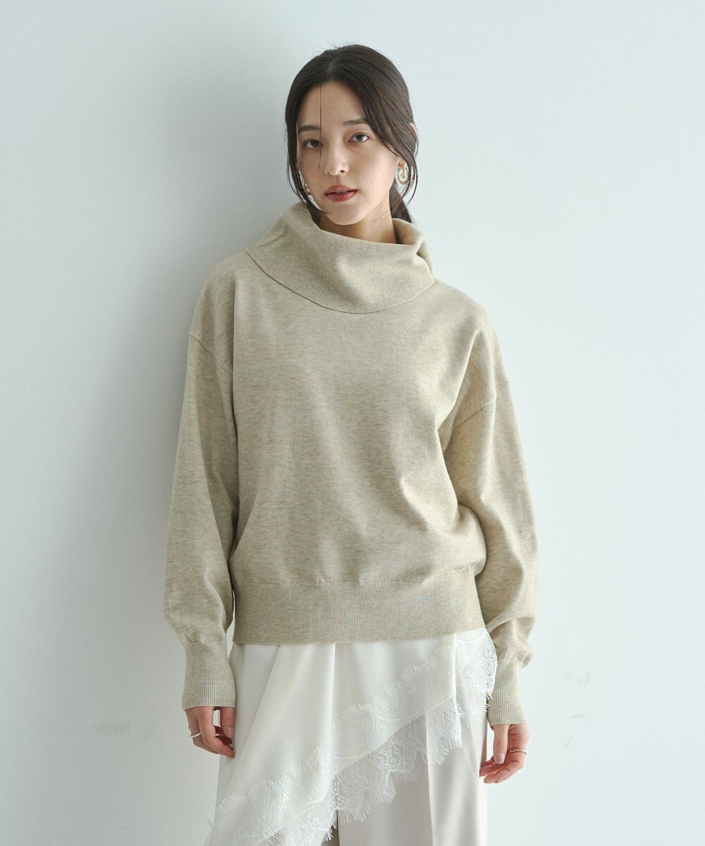 YECCA VECCA オフタートルネックニット 