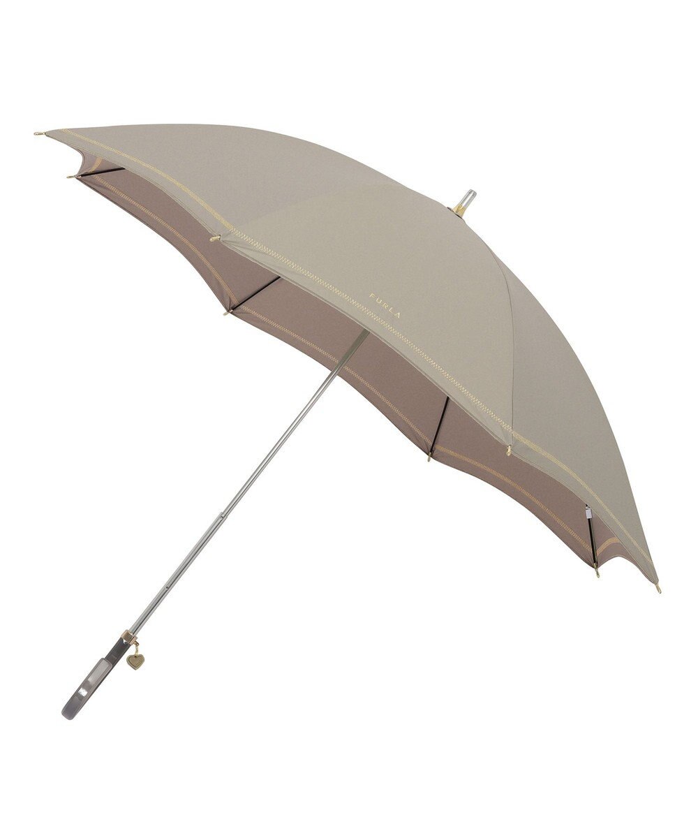 MOONBAT 【フルラ （FURLA）】晴雨兼用日傘　ジッパー刺繍 