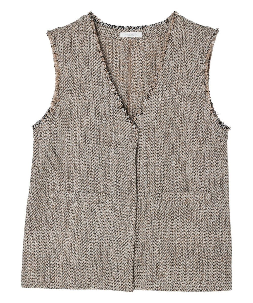 Green Parks ツイードベスト 