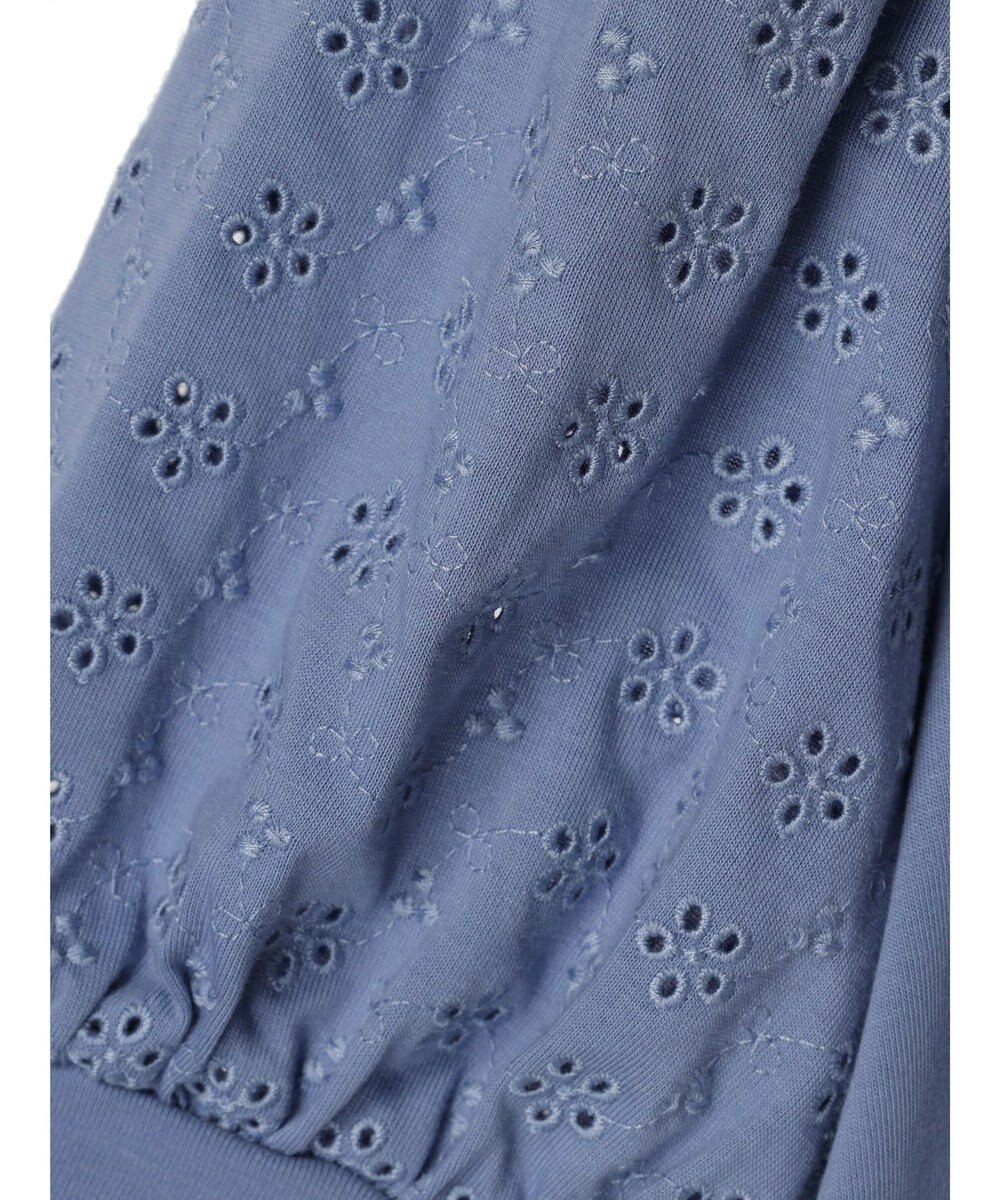 earth music&ecology フラワーレースプルオーバー 