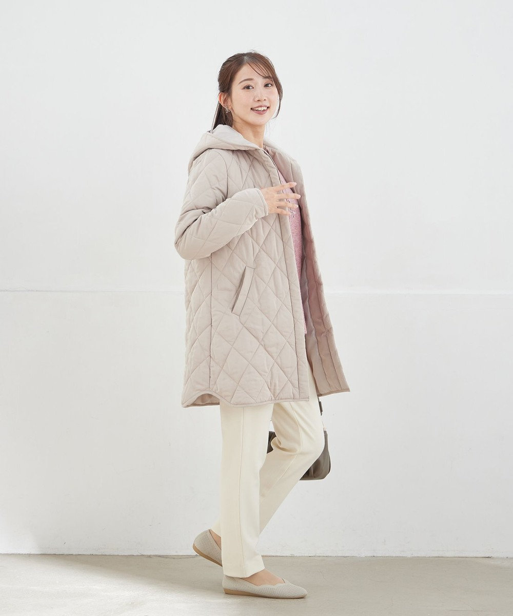 Tiaclasse 【安田美沙子さん着用・新色追加】中綿キルティングコート 