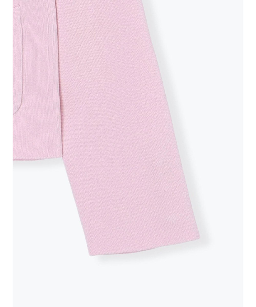 Te chichi 総針衿付きジャケットカーディガン 