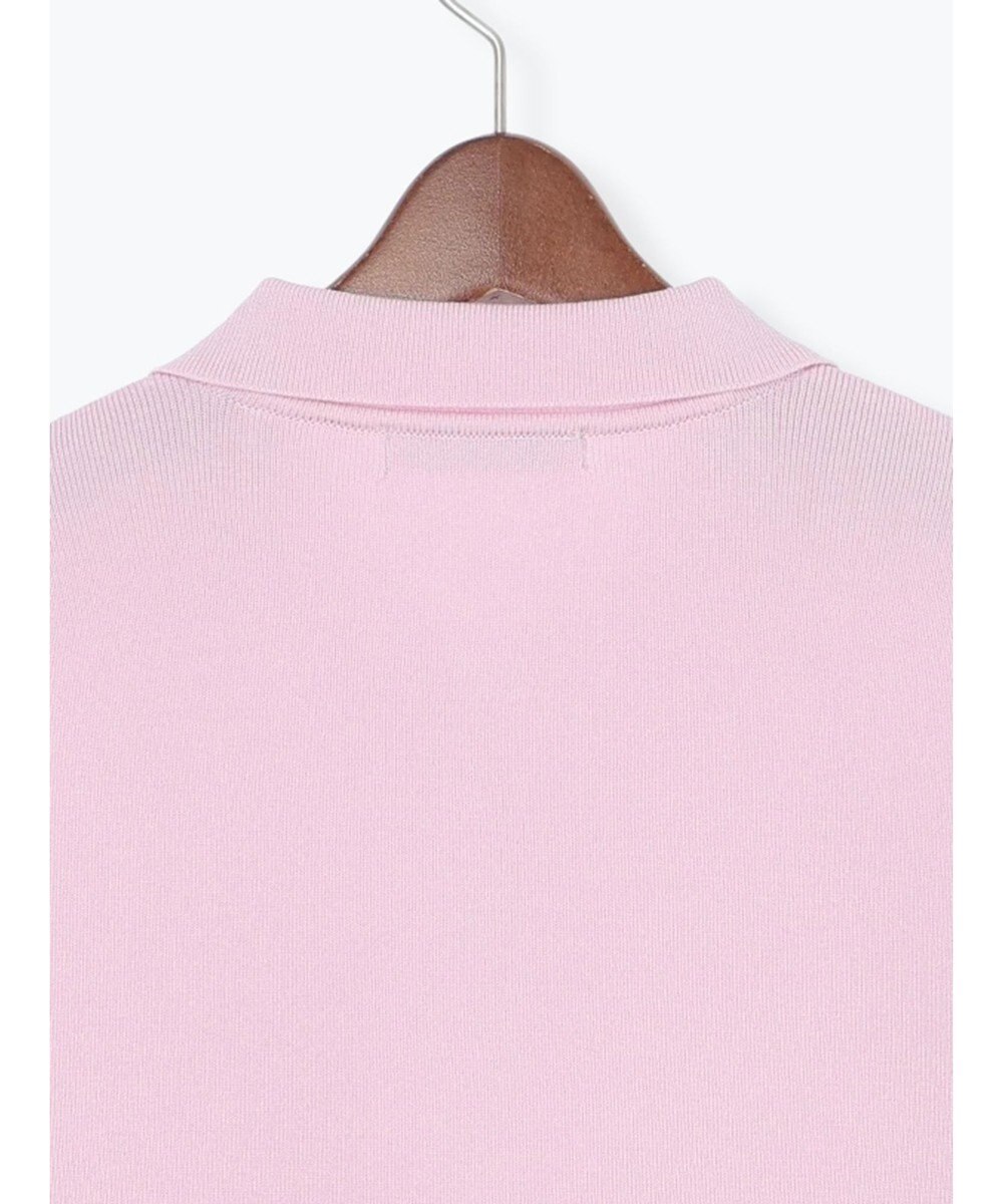 Te chichi 総針衿付きジャケットカーディガン 