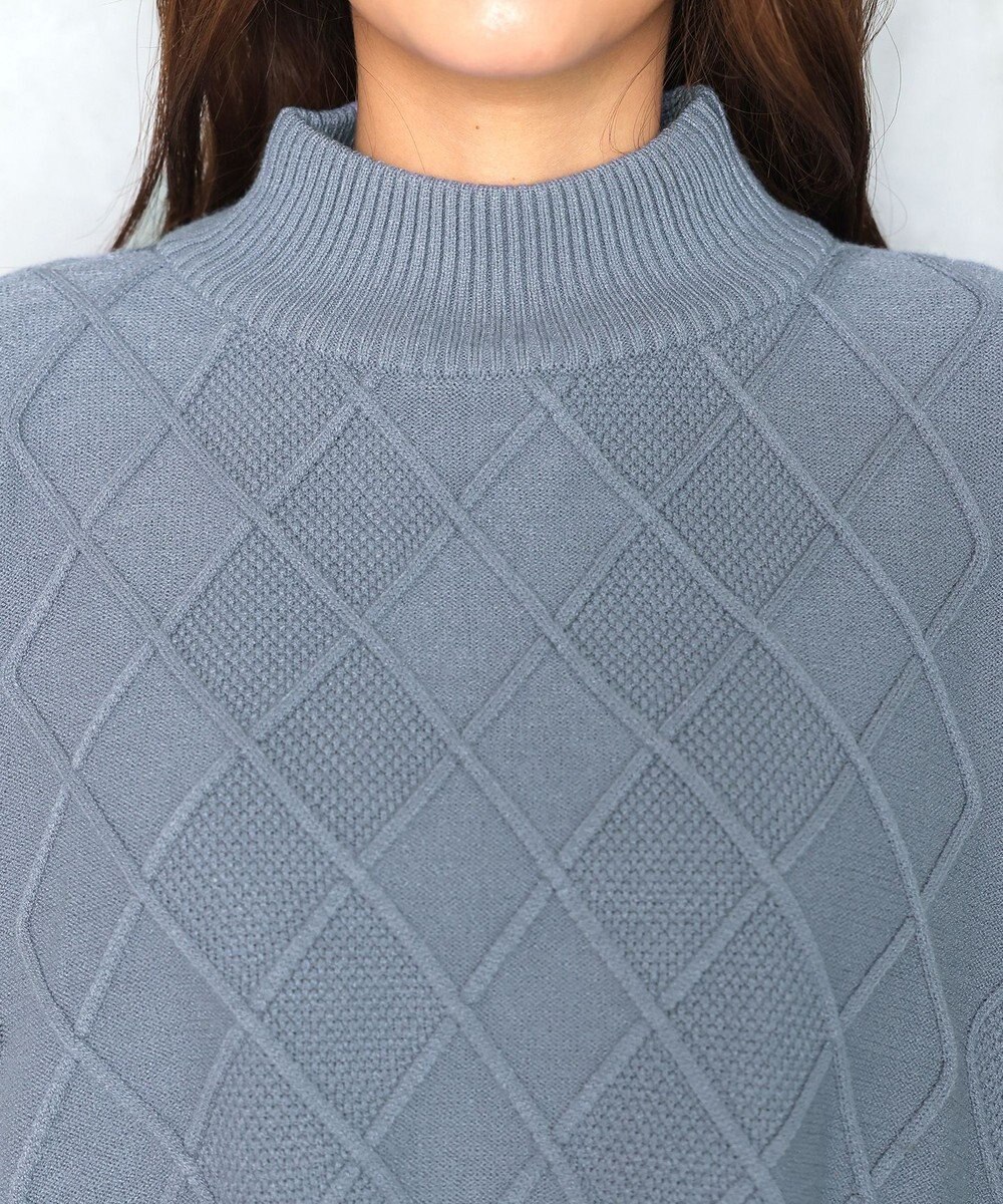 Tiaclasse 【2点セット】ケーブルトップス＆ニットワンピースセット 