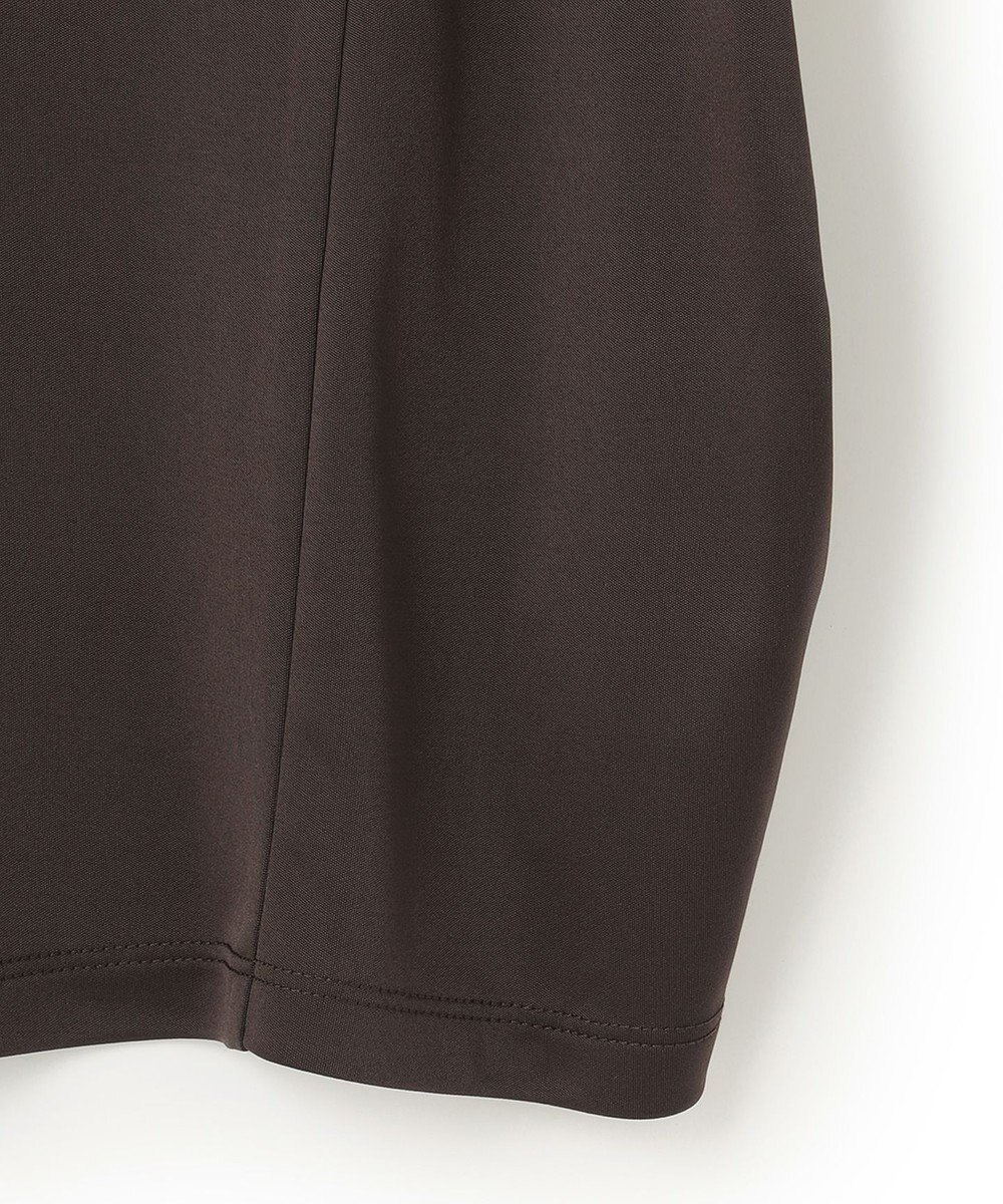 ICB 【洗える】トリアセサテンスムース 7分袖プルオーバー 