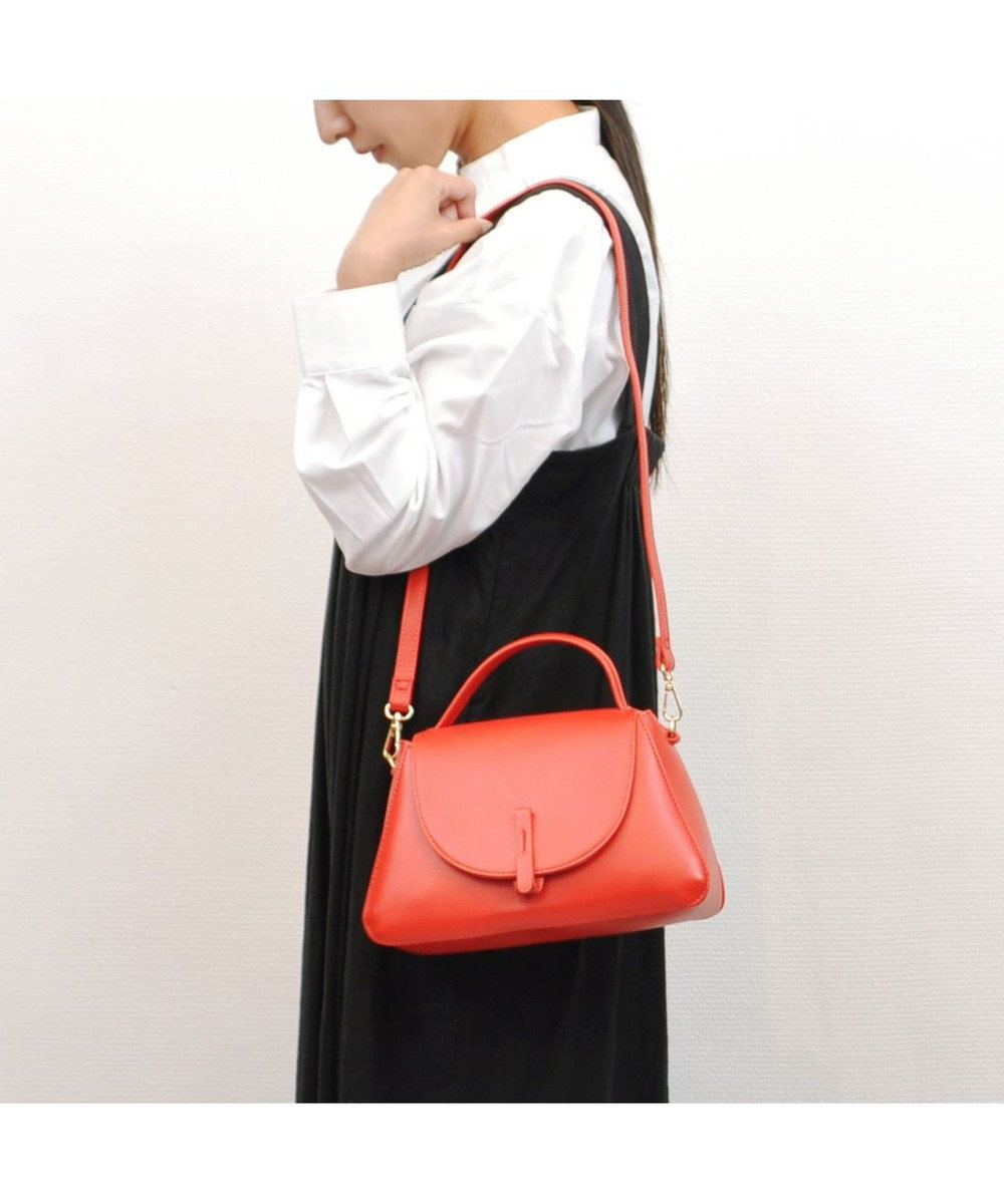 UNBILLION cachecache ワンハンドルフラップ付きミニショルダー 